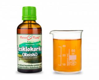 Bylinné kapky Lesklokorka (reishi) tinktura 50 ml