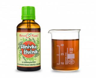 Bylinné kapky Slinivka a žlučník - bylinné kapky (tinktura) 50 ml