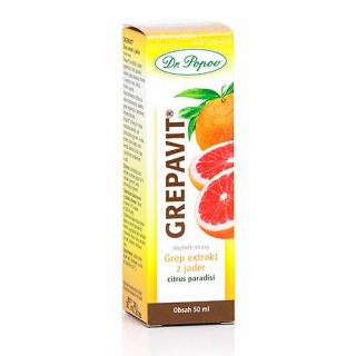 Dr.Popov GREPAVIT® – grep extrakt z jader, 50 ml