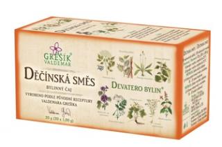 Grešík Děčínská směs Devatero bylin 20 x 1 g