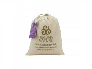 Healing Nature Koupelová sůl s květem levandule, 1 kg