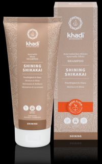 Khadi elixír ŠAMPÓN SHIKAKAI LESK - 200 ml