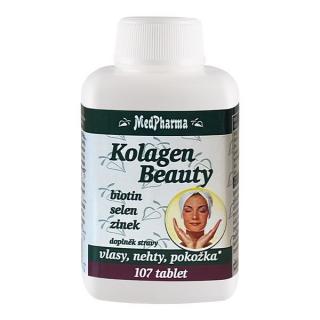 MedPharma Kolagen Beauty – biotin, selen, zinek 107 tablet