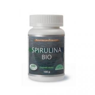 NástrojeZdraví Spirulina Bio, tablety 100 g, 400 ks