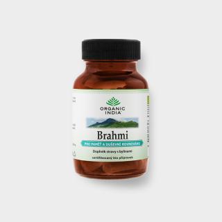 Organic India Brahmi - Bio 60 kapslí