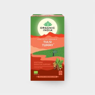 Organic India Tulsi Tummy BIO, 25 sáčky