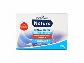 Papoutsanis NATURA Antibakteriální mýdlo Egejský vánek 100 g