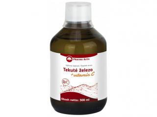 Pharma Activ TEKUTÉ ŽELEZO + VITAMÍN C 300ML