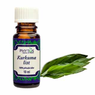 Phytos Kurkuma list 100% esenciální olej 10 ml