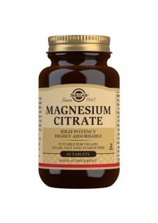 Solgar Magnesium Citrát 200 mg 60 tbl