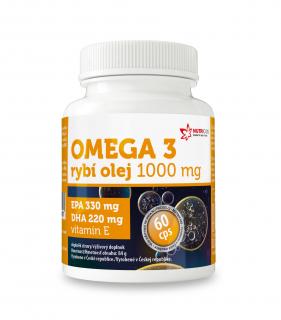 Omega 3 Rybí olej 60 kapslí (Omega3 60cps)