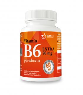 Vitamín B6 EXTRA - pyridoxin 50mg 60 tablet (Vitamin B6)