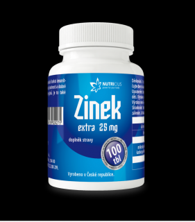 Zinek extra 25mg 100tbl.