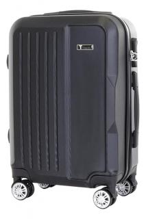 Cestovní kufr T-class® VT1701, černá, M, 54 x 39 x 21 cm