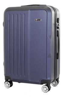 Cestovní kufr T-class® VT1701, modrá, L, 66 x 44 x 24 cm / 60 l