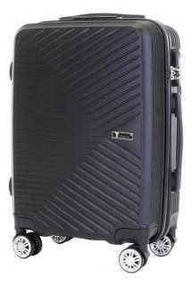 Cestovní kufr T-class® VT21111, černá, M, 54 x 39 x 21 cm / 35 l