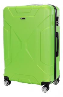 Cestovní kufr T-class® VT21121, zelená, XL,  74 x 49 x 27,5 cm / 90 l