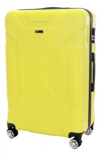 Cestovní kufr T-class® VT21121, žlutá, XL, 74 x 49 x 27,5 cm / 90 l
