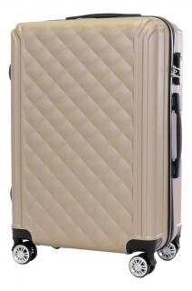 Cestovní kufr T-class® VT21191, champagne, L, 65 x 43 x 24 cm / 55 l