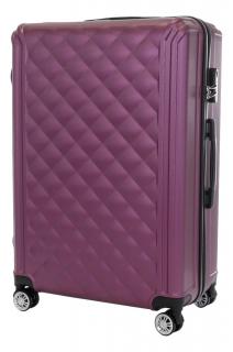 Cestovní kufr T-class® VT21191, fialová, XL, 74 x 50 x 28 cm / 90 l