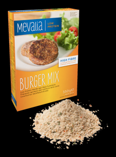 PKU Mevalia Burger mix, 350g (PKU Mevalia směs na náhradu masa)
