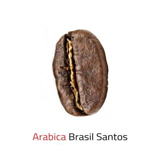 Čerstvě pražená káva zrnková Brasil Santos fine cup (Brasil Santos 250g)