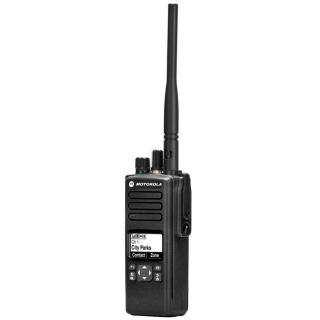 Motorola MOTOTRBO™ DP4600e UHF Anténa: QA02431AA UHF Whip Ant (403-527MHz) PMAE4079 +0Kč, Baterie: QA06101AA PMNN4488 DP BATT IMP IP68 LIION 3000T…