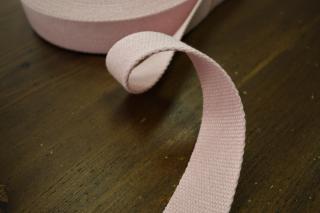 Bavlněný popruh, 4cm 6 barev barvy: růžová