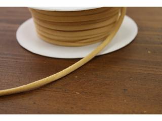 Kulatá gumička pro špagetová ramínka v tělové barvě, 4mm