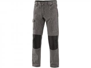 Kalhoty jeans NIMES III, pánské, šedo-černé Velikost: 46
