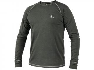 Pánské funkční tričko ACTIVE, dl. rukáv, šedé Velikosti: XL