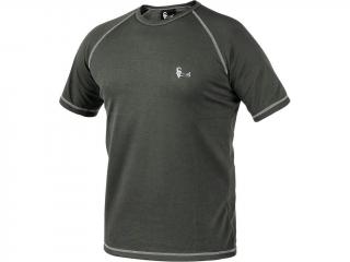 Pánské funkční tričko ACTIVE, kr. rukáv, šedé Velikost: XL