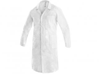 Pánský plášť ADAM, bílý Velikost: 50