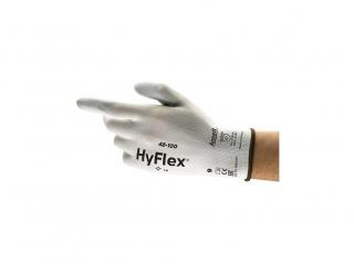 Rukavice ANSELL HYFLEX 48-100, máčené v polyuretanu Velikost: 07