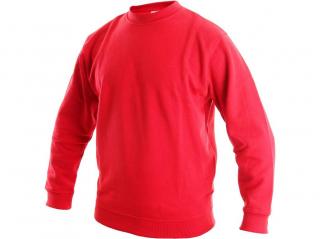 Unisex mikina ODEON, červená Velikost: 2XL