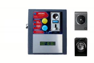 TIMER-2 VERTICAL  -  mincovník pro pračku a sušičku nad sebou (Mincovní automat pro pračku a sušičku)