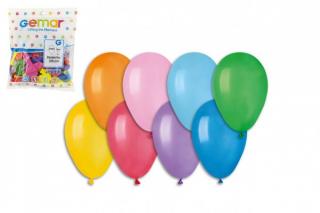 Balonek/Balonky nafukovací 7  průměr 19cm 100ks v sáčku karneval