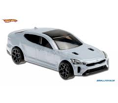 Hot Wheels 2019 Kia Stinger GT Šedá - Factory Fresh 3/10 GHF02