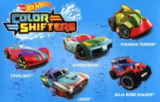 Hot Wheels angličák color shifters (1ks)