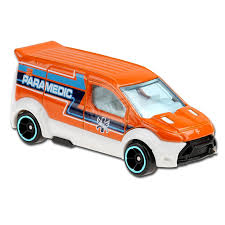 Hot Wheels Ford Transit Connect - HW Rescue 8/10 GHC65