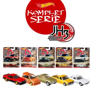 Hot Wheels Japan Historics 3 - Celá série Car Culture JH3 2020 (5 autíček)