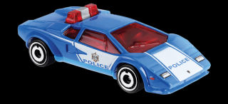 Hot Wheels Lamborghini Countach Police Car - HW Rescue 2/10 FYG84