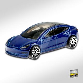 Hot Wheels Tesla Model 3 - Factory Fresh 9/10 GHF32