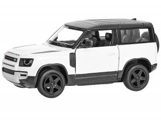 Land Rover Defender 90 1:36 kovový model skladem Barva: Bílá