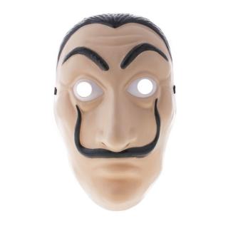 Maska Salvador Dalí - Papírový dům / La Casa de Papel / Money Heist