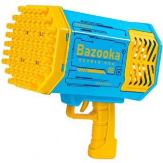 Mega svítící bublifuková pistole BAZOOKA na USB Barva: Modrá
