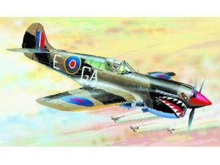 Model Curtiss P-40 K Kittyhawk MK.3 13,2x15,7cm skladem