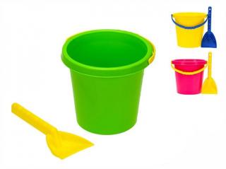 Sada na písek - zelený kbelík a lopatička skladem