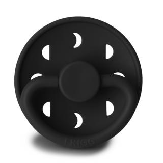 Frigg Dudlík Frigg Moon Phase Jet Black silikon vel.1