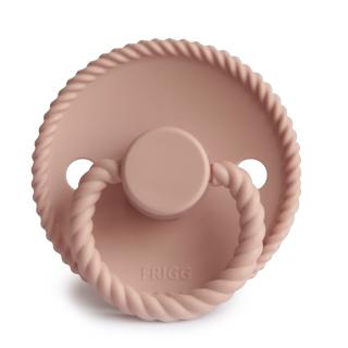 Frigg Dudlík Frigg Rope Blush silikon vel.1